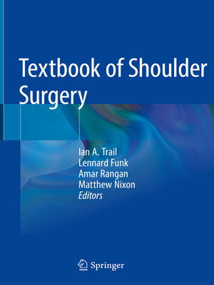 cover image of Textbook of Shoulder Surgery
